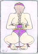 eigen Artist Trading Card tekening